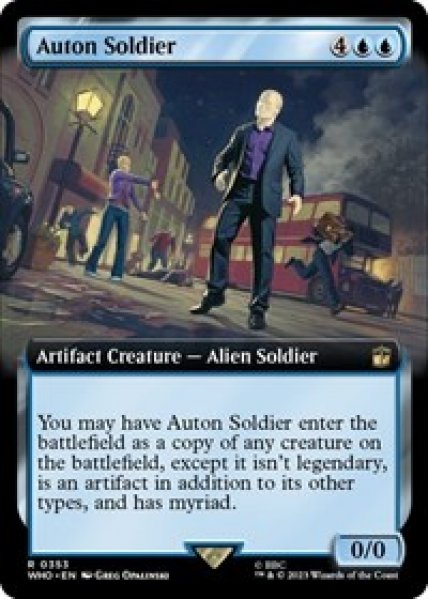 Auton Soldier (Extended Art) Foil