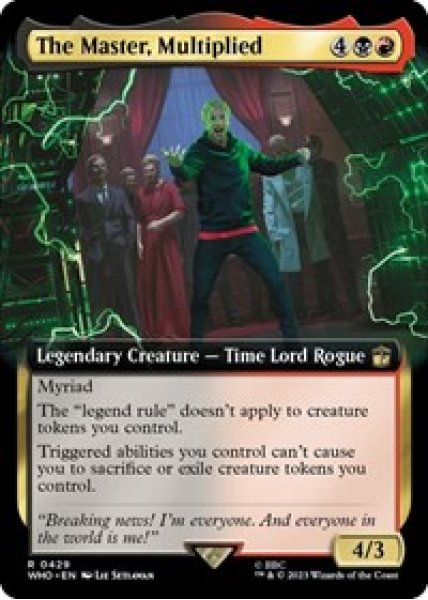 The Master, Multiplied (Extended Art) Foil