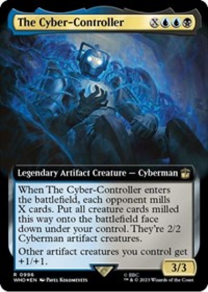 The Cyber-Controller (Extended Art) (Surge Foil) Foil