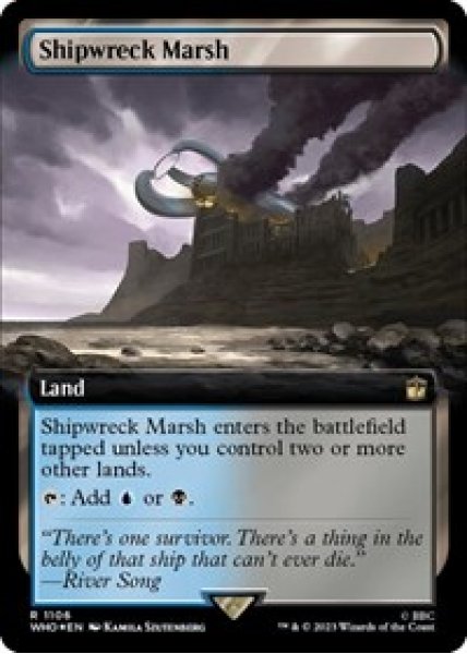 Shipwreck Marsh (Extended Art) (Surge Foil) Foil