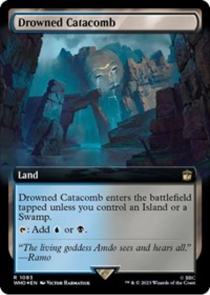 Drowned Catacomb (Extended Art) (Surge Foil) Foil