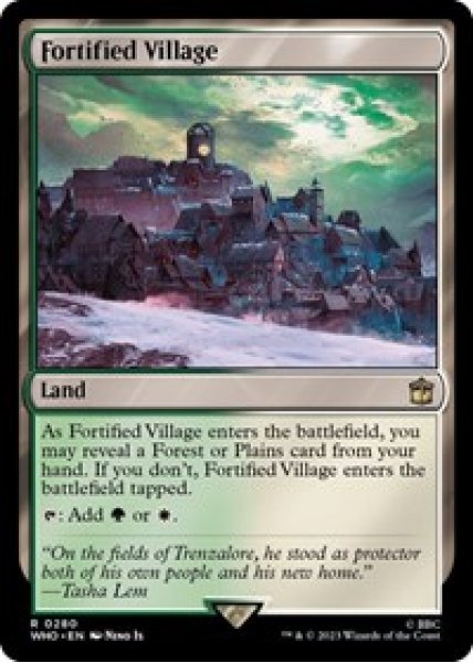 Fortified Village Foil