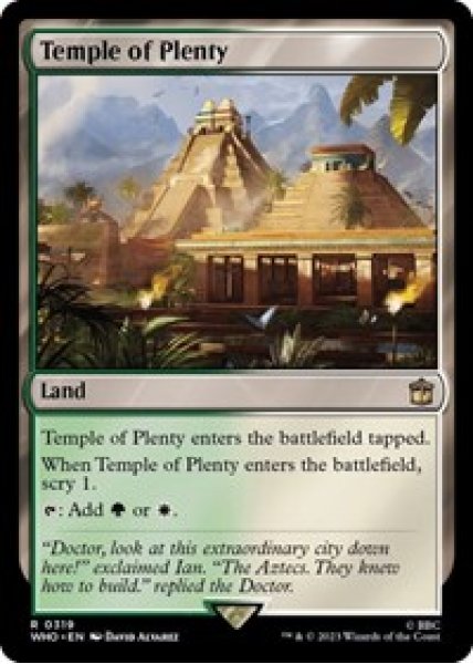 Temple of Plenty Foil