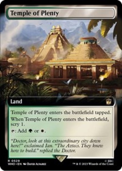 Temple of Plenty (Extended Art) Foil