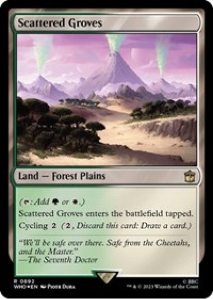 Scattered Groves (Surge Foil) Foil