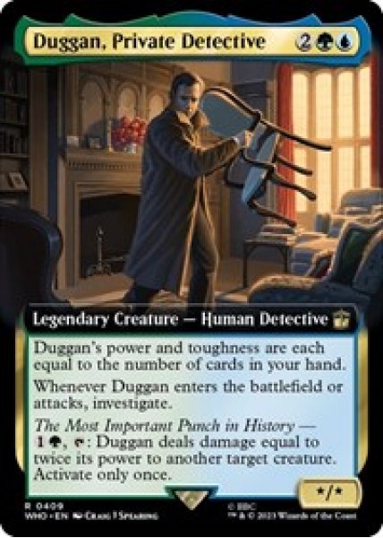 Duggan, Private Detective (Extended Art) Foil