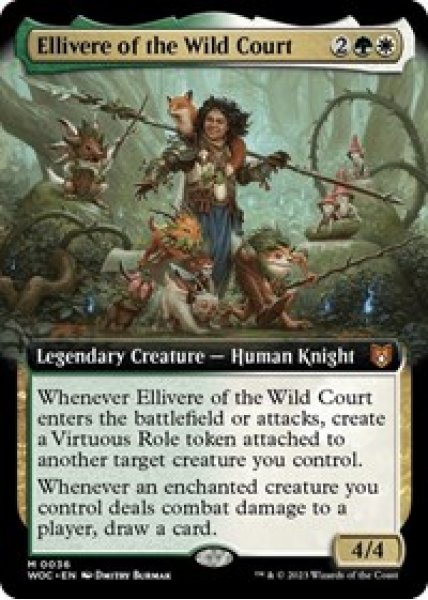 Ellivere of the Wild Court (Extended Art) - Foil