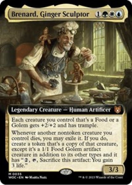 Brenard, Ginger Sculptor (Extended Art)