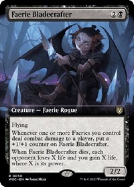 Faerie Bladecrafter (Extended Art) - Foil