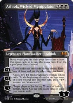 Ashiok, Wicked Manipulator (Borderless) - Foil