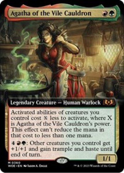 Agatha of the Vile Cauldron (Extended Art) - Foil