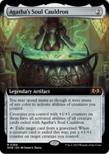 Agatha's Soul Cauldron (Extended Art) - Foil