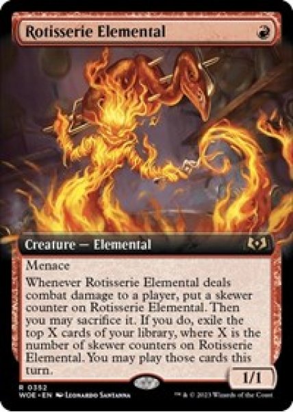 Rotisserie Elemental (Extended Art) - Foil