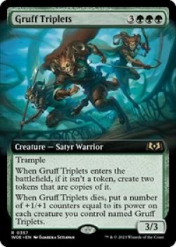 Gruff Triplets (Extended Art)