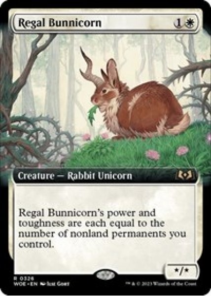 Regal Bunnicorn (Extended Art) - Foil