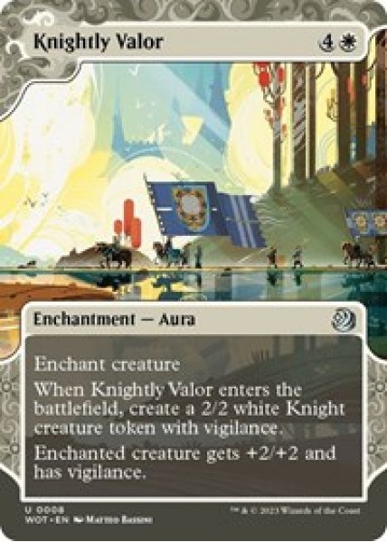 Knightly Valor - Foil