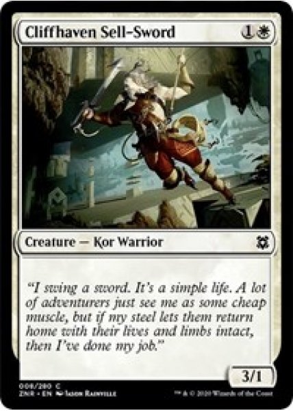 Cliffhaven Sell-Sword - Foil