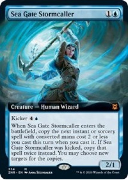 Sea Gate Stormcaller (Extended Art) - Foil