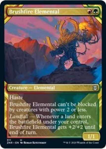 Brushfire Elemental (Showcase)