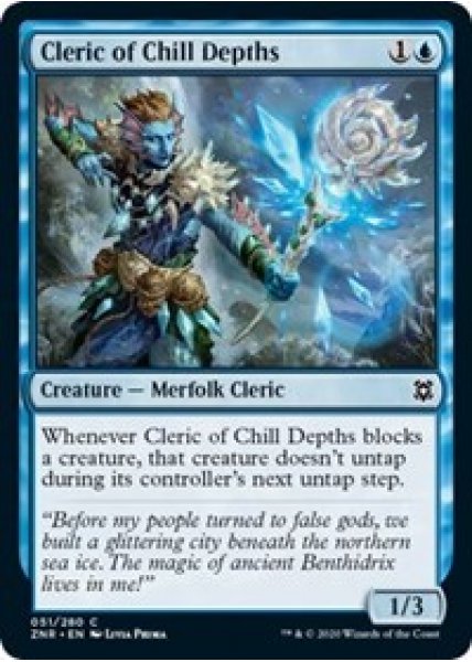 Cleric of Chill Depths - Foil