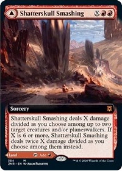 Shatterskull Smashing // Shatterskull, the Hammer Pass (Extended Art) - Foil