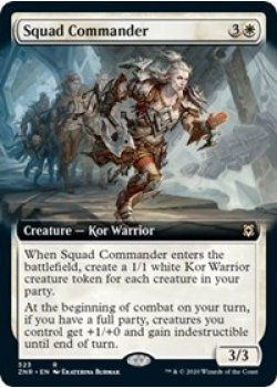 Squad Commander (Extended Art) - Foil