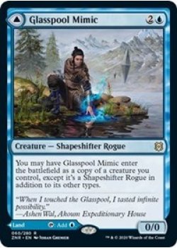 Glasspool Mimic // Glasspool Shore - Foil