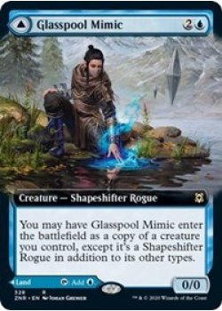 Glasspool Mimic // Glasspool Shore (Extended Art)