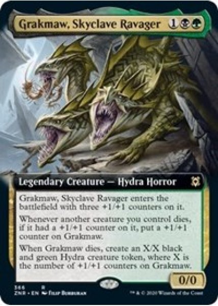 Grakmaw, Skyclave Ravager (Extended Art) - Foil