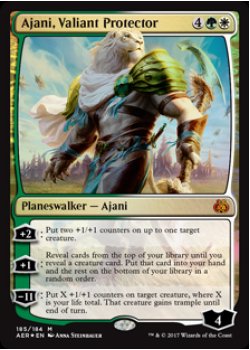 Ajani, Valiant Protector - Foil