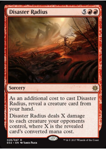 Disaster Radius