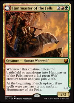 Huntmaster of the Fells // Ravager of the Fells - Foil