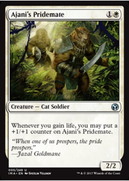 Ajani's Pridemate - Foil