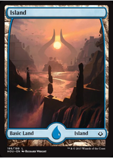 Island (186) - Full Art