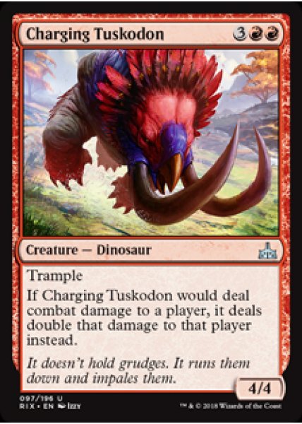 Charging Tuskodon - Foil