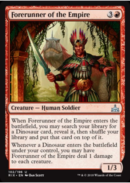 Forerunner of the Empire - Foil