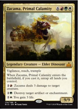 Zacama, Primal Calamity - Foil