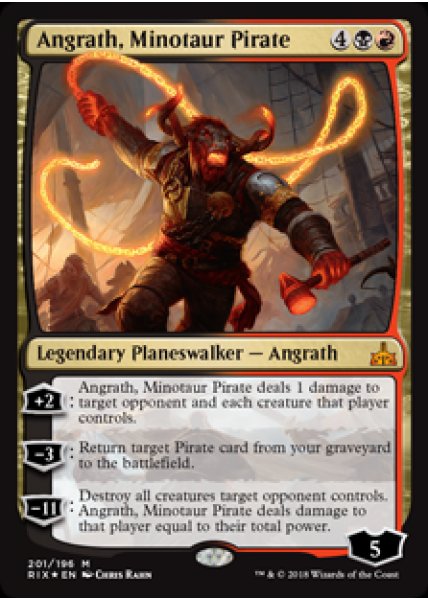 Angrath, Minotaur Pirate - Foil