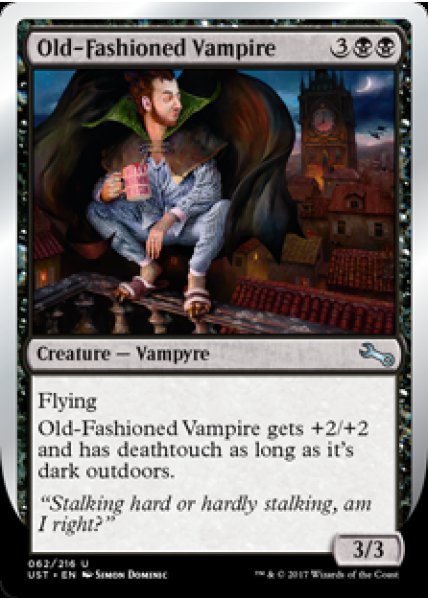 Old-Fashioned Vampire - Foil