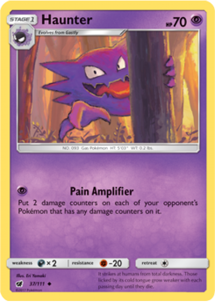 Haunter 37/111 - Reverse Holo