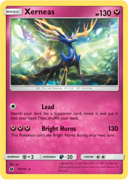 Xerneas 73/111 - Reverse Holo