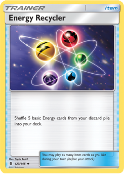 Energy Recycler 123/145 - Reverse Holo