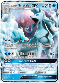 Alolan Ninetales-GX 22/145