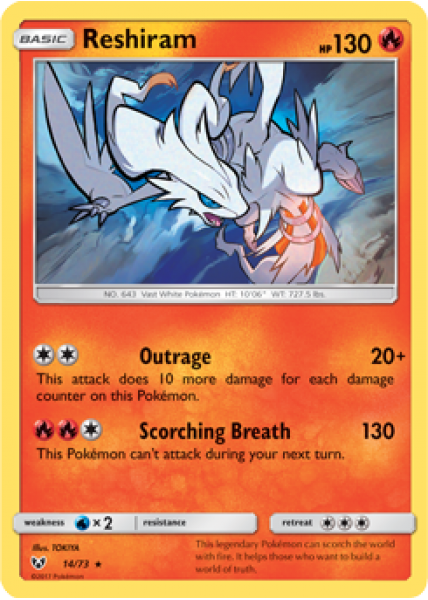 Reshiram 14/78 - Reverse Holo