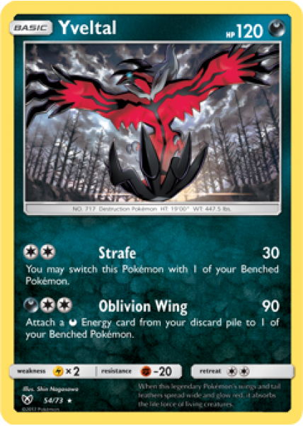 Yveltal 54/78 - Reverse Holo