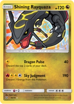 Shining Rayquaza 56/73