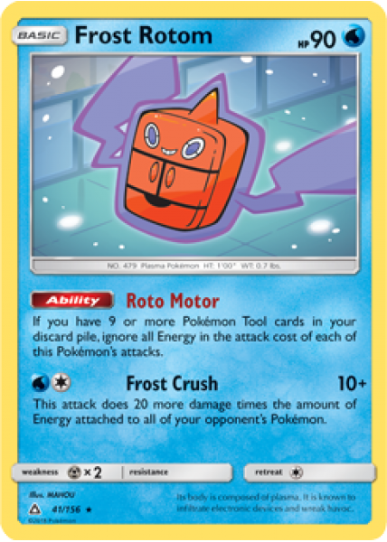 Frost Rotom 41/156 - Reverse Holo