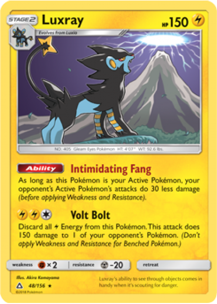 Luxray 48/156 - Reverse Holo