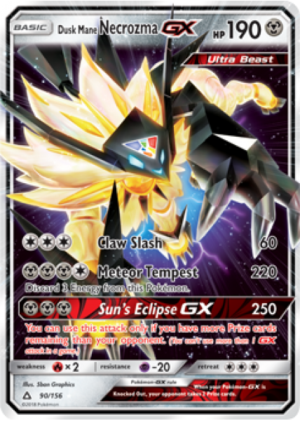 Dusk Mane Necrozma-GX 90/156