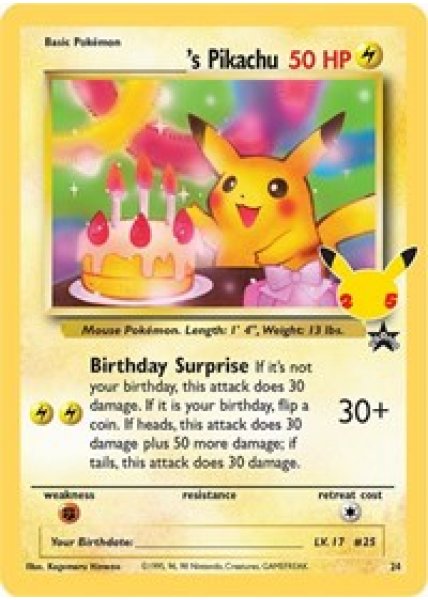 ______'s Pikachu 24/53 - Holo